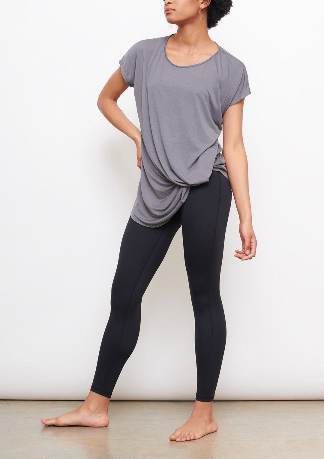 drape-knot-tee-cucumber-clothing-cooling-breathable-volcanic-mineral-technology-fabric-super-soft