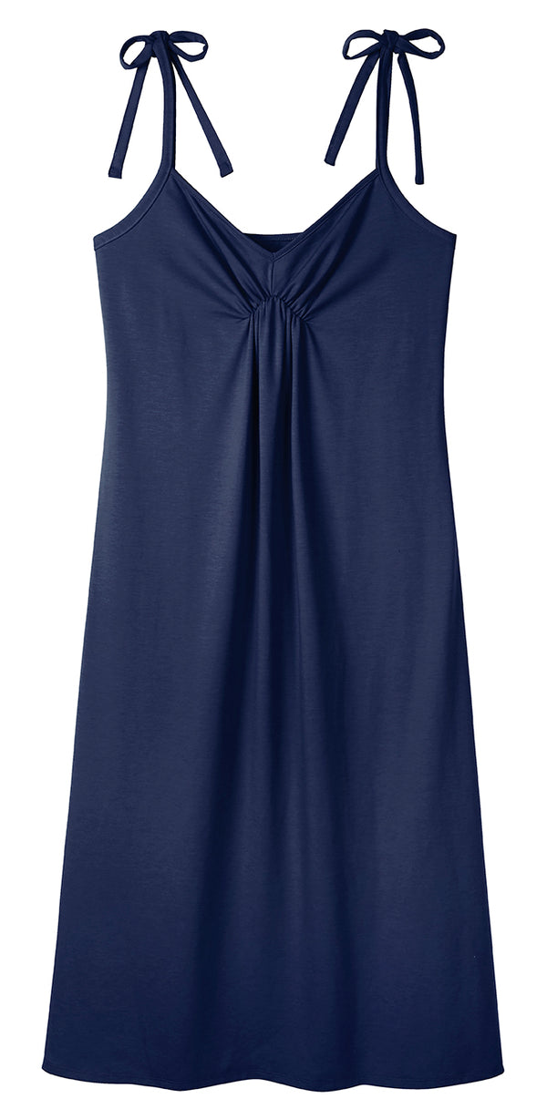 Florence Cami Nightdress in Navy