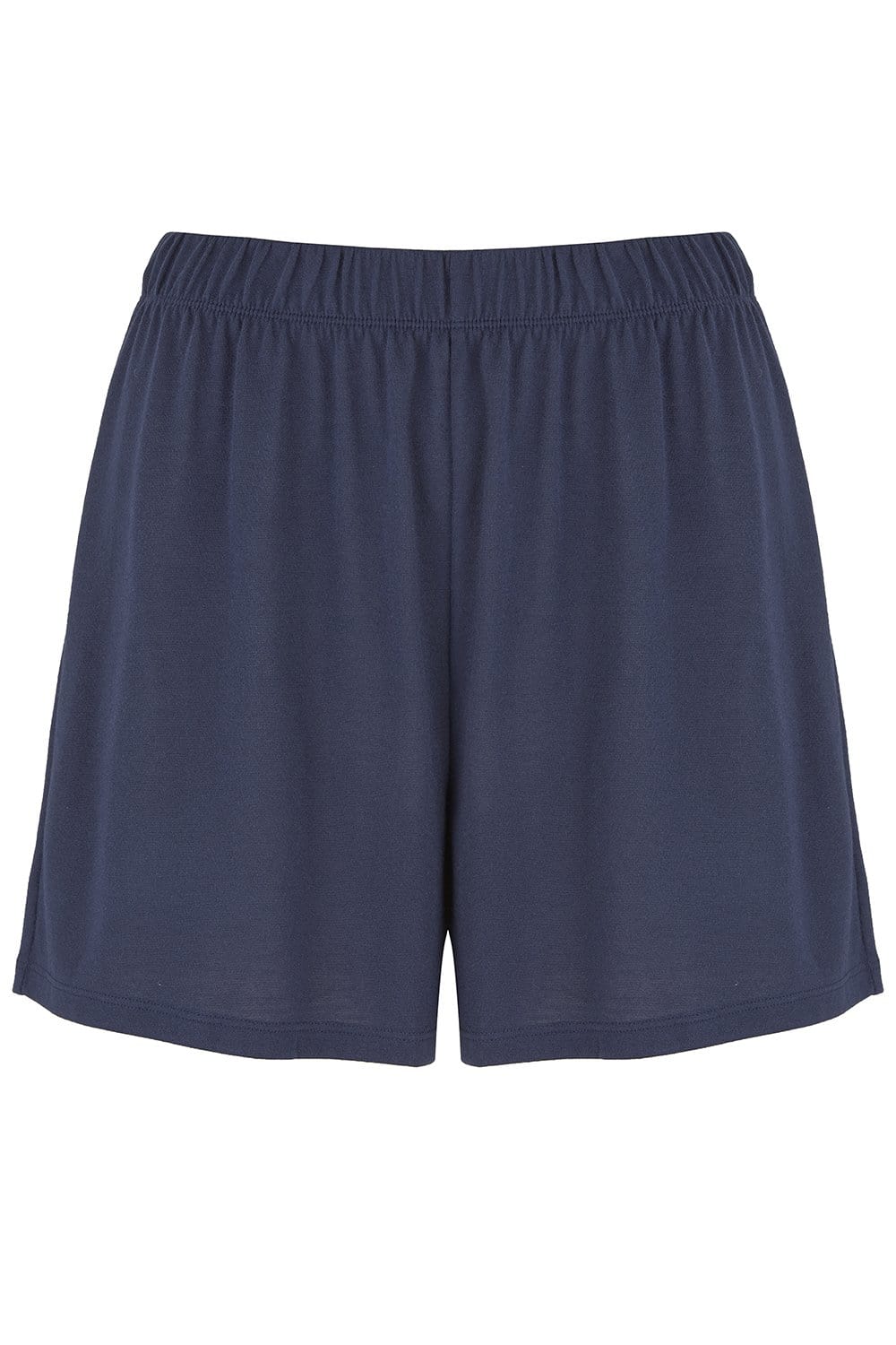 navy-shorts-elastic-sleep-yoga-cooling-wicking-breathable-sustainable-cucumber-clothing