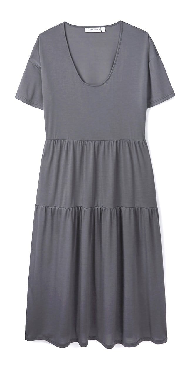 tiered-day-dress-cooling-breathable-pockets-cucumber-clothing
