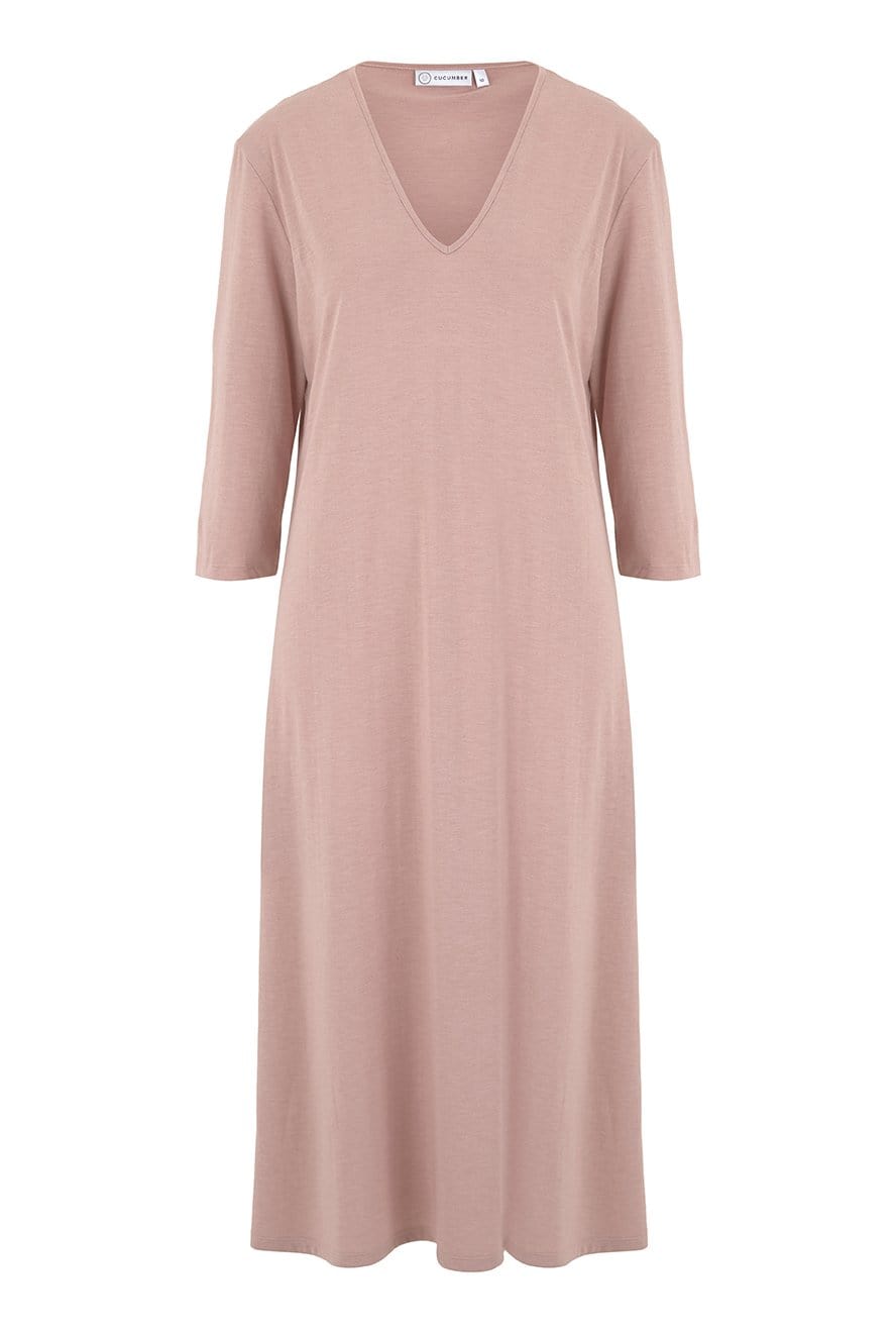 Rose V Neck Dress
